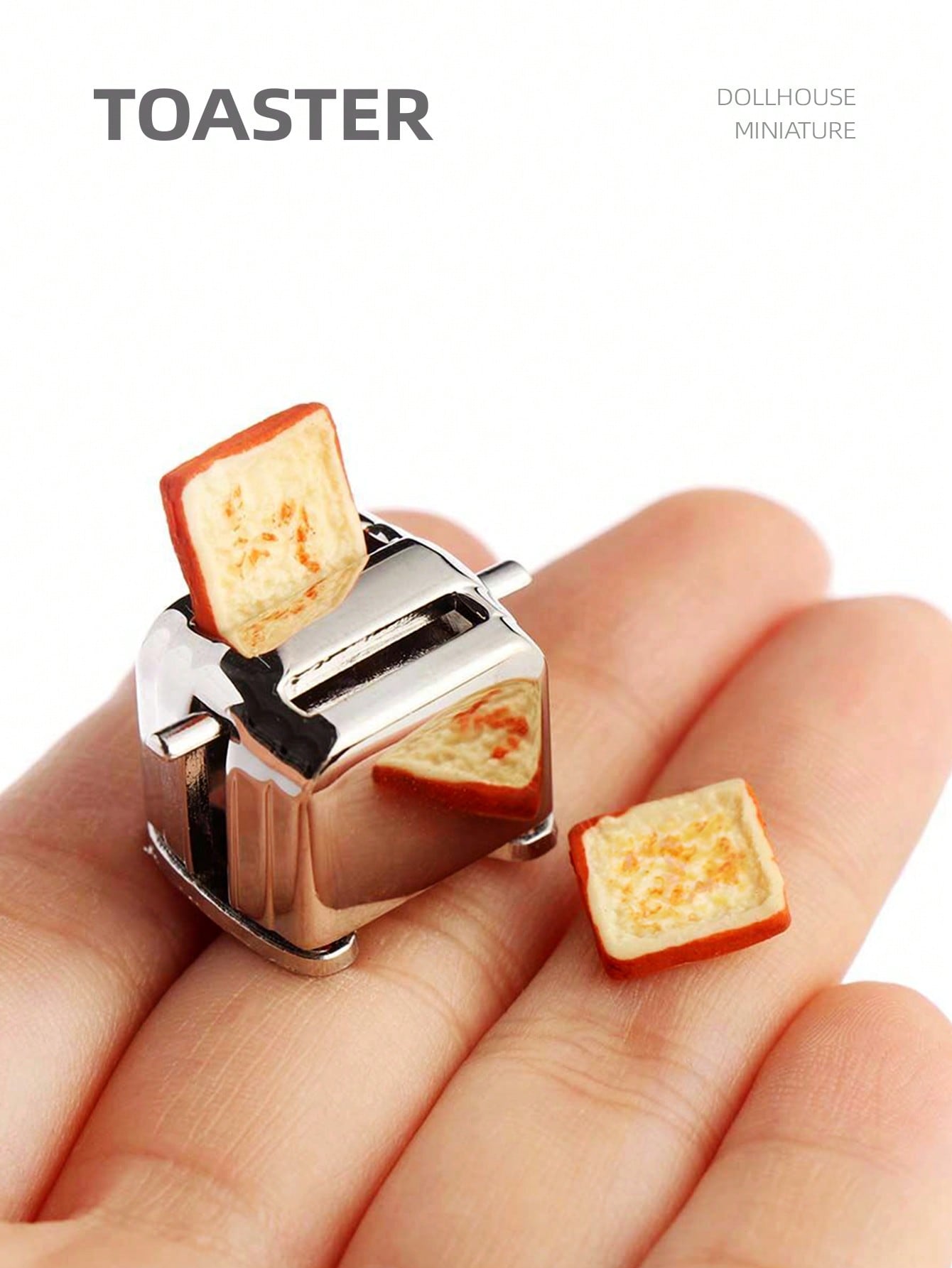 Kitchen Gadgets Website - 1:12 인형의 집 미니어처 토스터, 집