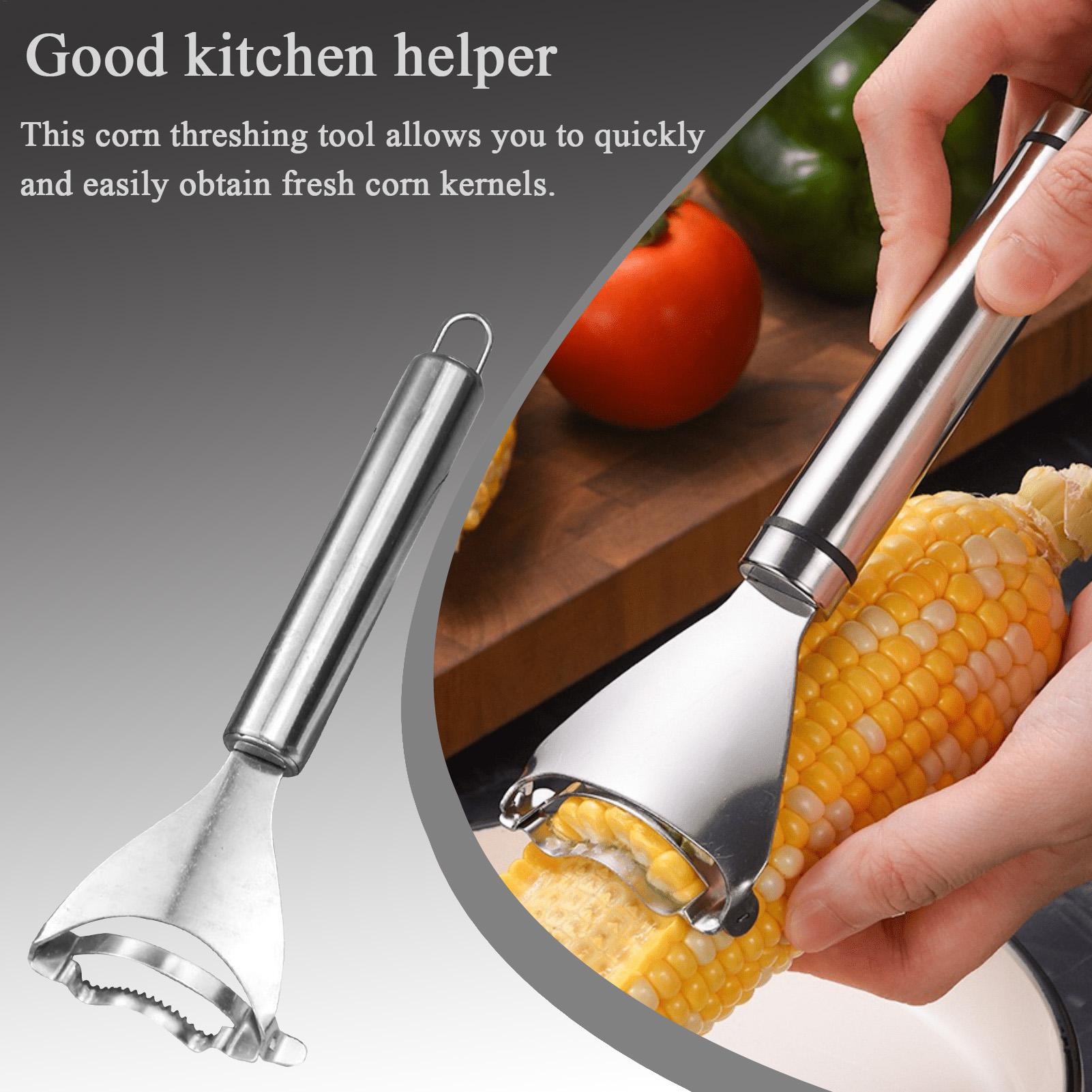 Kitchen Gadgets For Chefs - 인체공학적 손잡이가 있는 옥수수 껍질 벗기는