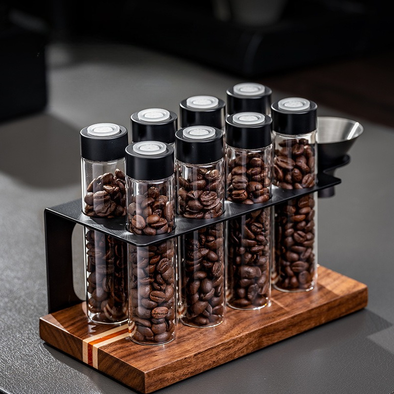 Kitchen Gadgets Storage - 저스틴라우 유리 커피 원두 보관 용기,