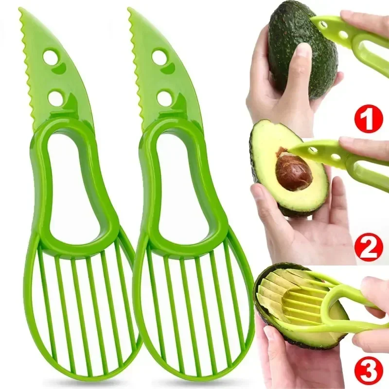 Avocado Slicer Tool - 다기능 아보카도 커터 코어러 버터 과일