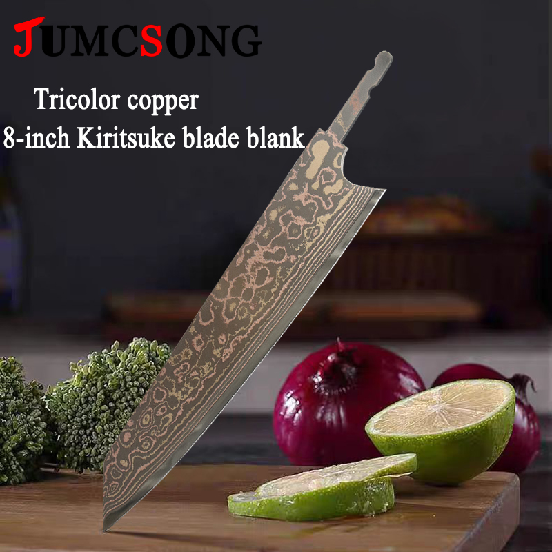Kitchen Gadgets Website - JUMCSONG 삼색 구리 키리츠케 블레이드 블랭크