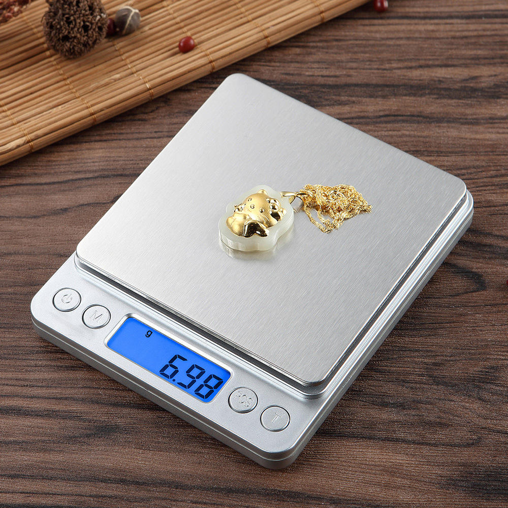 Kitchen Gadgets Smart - LCD 디지털 보석 저울 3kg 0.1g/500g