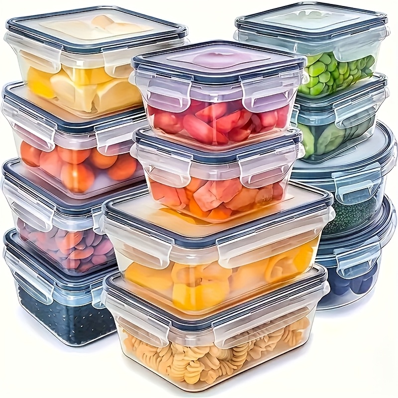 Kitchen Gadgets Storage - 8Pcs 용기 4개 뚜껑 4개 세트