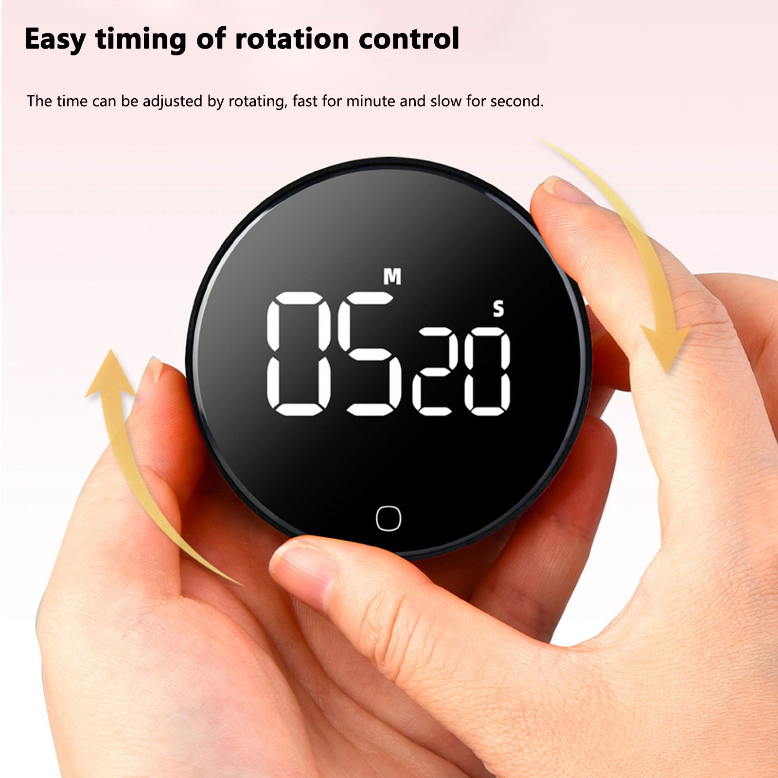 Kitchen Timer Digital - LED 디지털 주방 타이머 USB 충전식