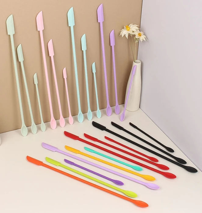 Kitchen Gadgets Must Have - 실리콘 뒤집개 내열성 긴 손잡이 양면
