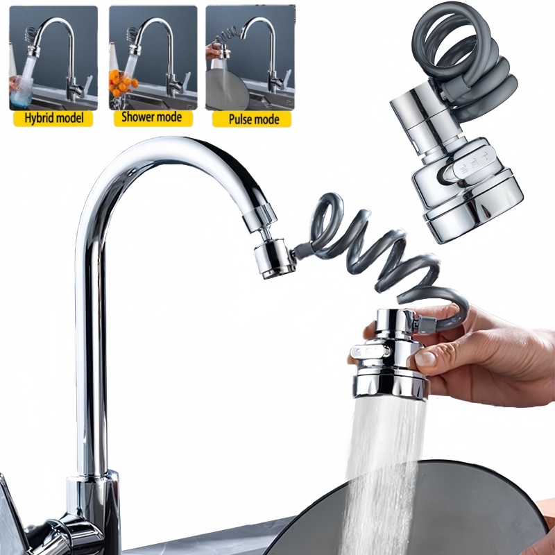 Kitchen Gadgets Must Have - 새로운 3 가지 모드 싱크 수도꼭지