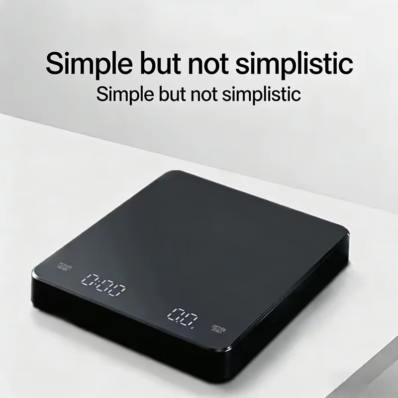 Kitchen Timer Digital - 고정밀 디지털 커피 저울 LED 스크린