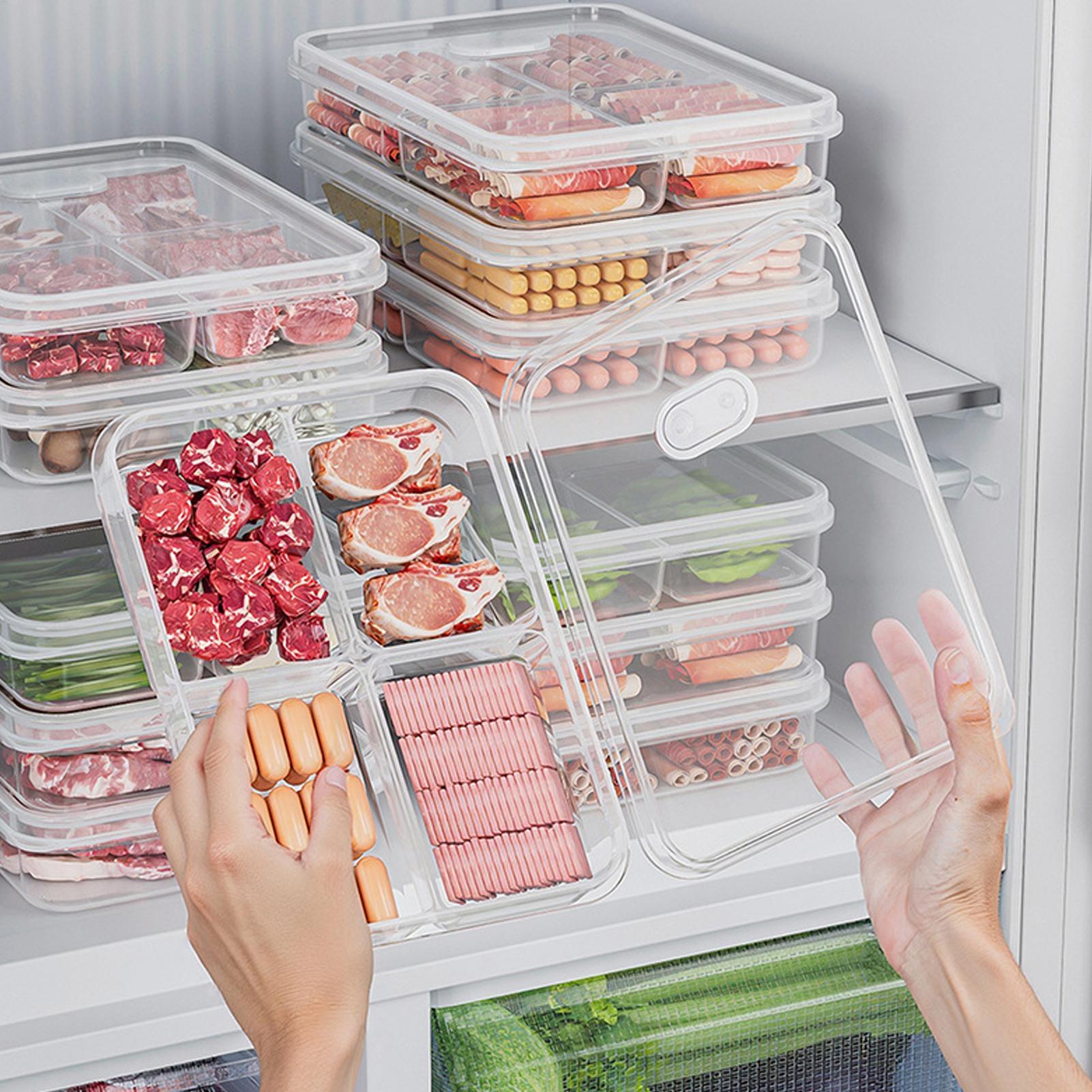 Kitchen Gadgets Storage - 1PC 냉장고 보관 상자 고기 야채