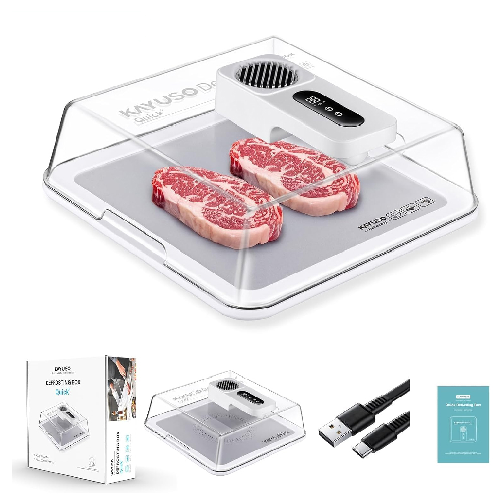 Kitchen Gadgets Electric - 급속 해동 트레이, 효율적인 고기 해동판,