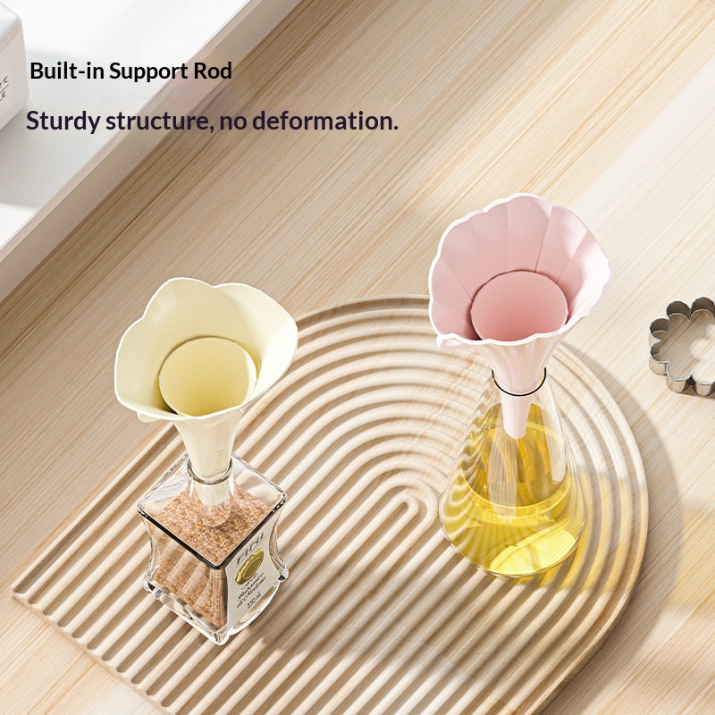 2/6PCS 식품 등급 접이식 주방 깔때기 오일 주스  - Kitchen Gadgets For Small Kitchens 리뷰 및 가격