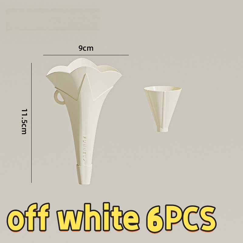 2/6PCS 식품 등급 접이식 주방 깔때기 오일 주스  - Kitchen Gadgets For Small Kitchens 리뷰 및 가격
