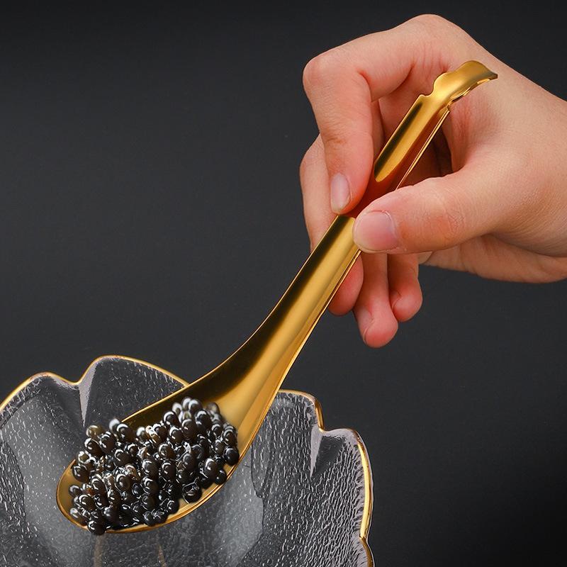 새로운 스테인리스 스틸 주방 스푼, 캐비어 빌더 로우  - Kitchen Gadgets For Chefs 리뷰 및 가격
