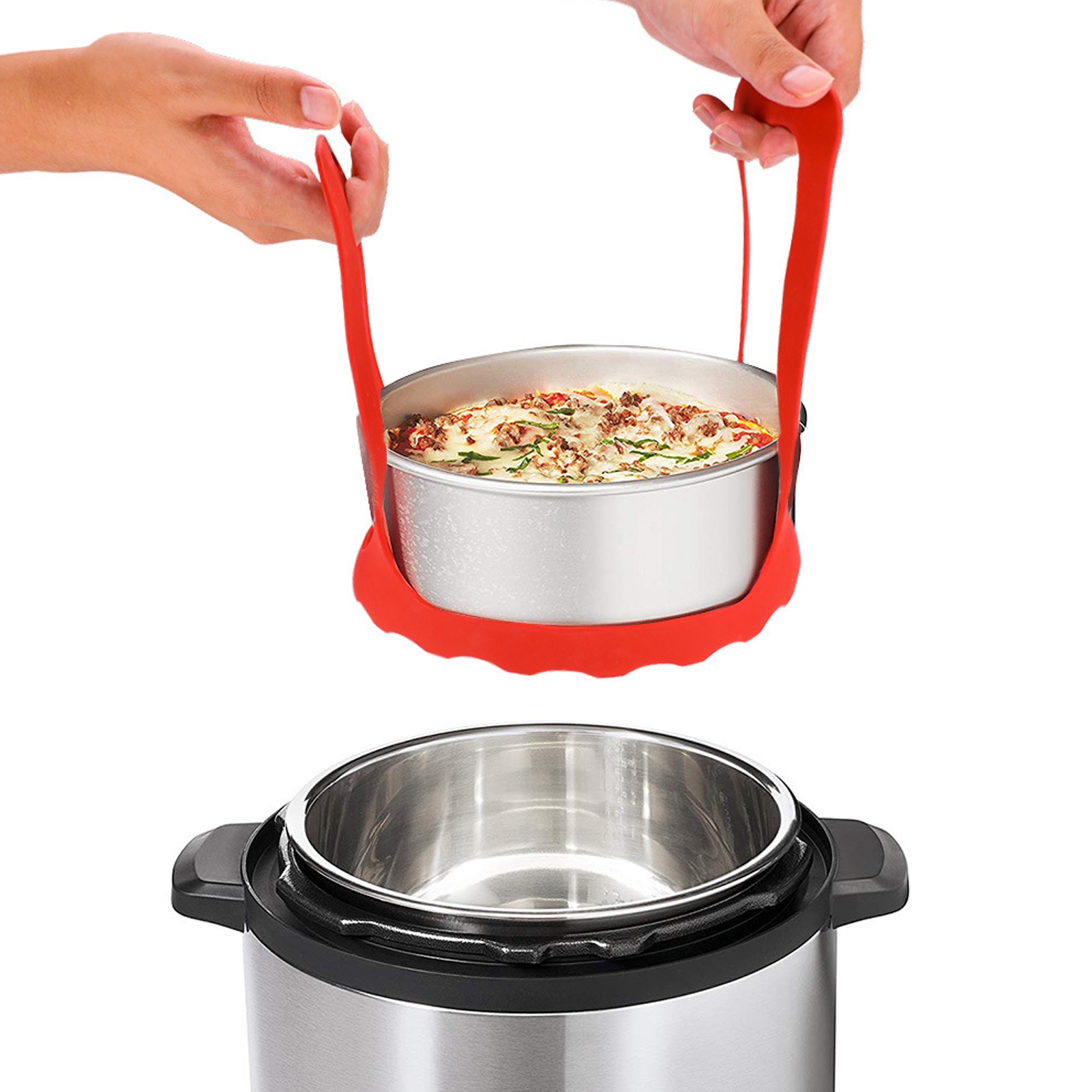 4개 세트 실리콘 주방 도구 베이킹 트레이 슬링 실리콘 - Silicone Steamer Basket 리뷰 및 가격