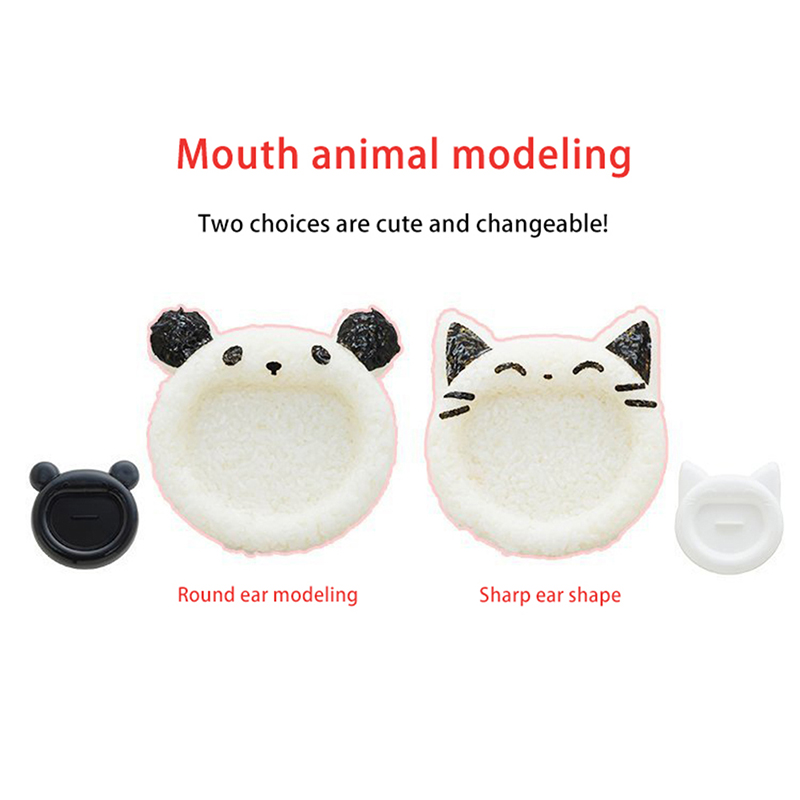 귀여운 만화 고양이 곰 스시 노리 쌀 몰드 장식 커터, - Kitchen Gadgets Website 리뷰 및 가격