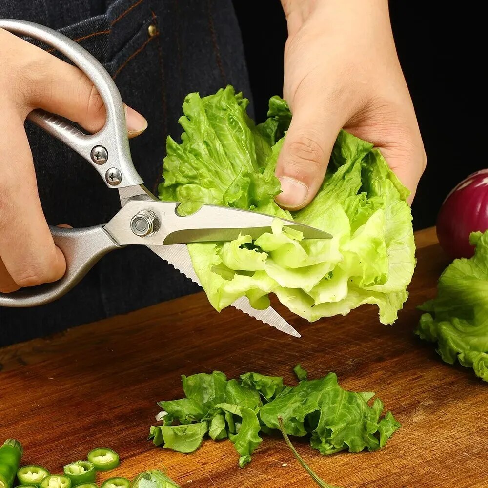 닭뼈, 고기, 생선 절단용 스테인리스 스틸 주방 가위  - Kitchen Gadgets Website 리뷰 및 가격