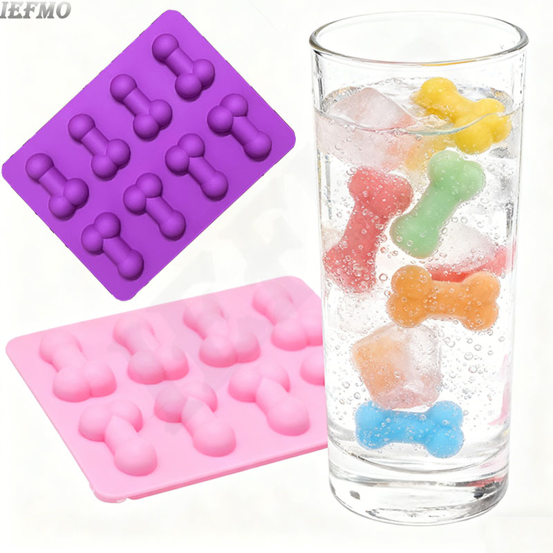 창의적인 실리콘 얼음 틀 8칸 아이스 큐브 트레이 위스 - Kitchen Gadgets Novelty 리뷰 및 가격
