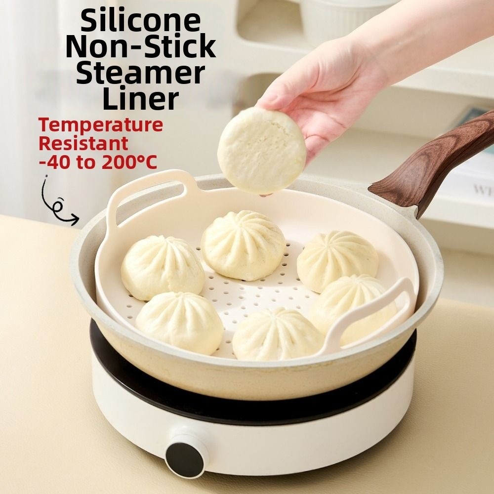 논스틱 실리콘 찜기 바구니 내열성 기름방지 음식 찜기  - Silicone Steamer Basket 리뷰 및 가격