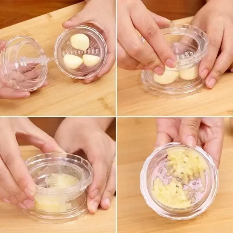 새로운 주방 다기능 마늘 분쇄기 수동 마늘 프레스 롤  - Kitchen Gadgets Must Have 리뷰 및 가격