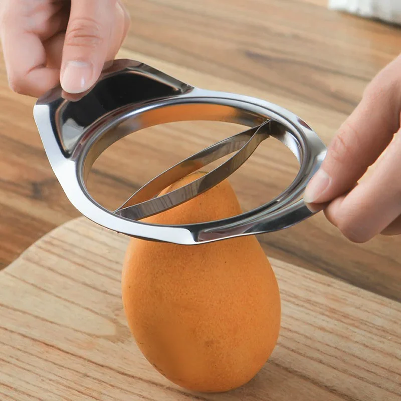 스테인레스 스틸 망고 커터 애플 슬라이서 야채 칼 Co - Kitchen Gadgets Smart 리뷰 및 가격