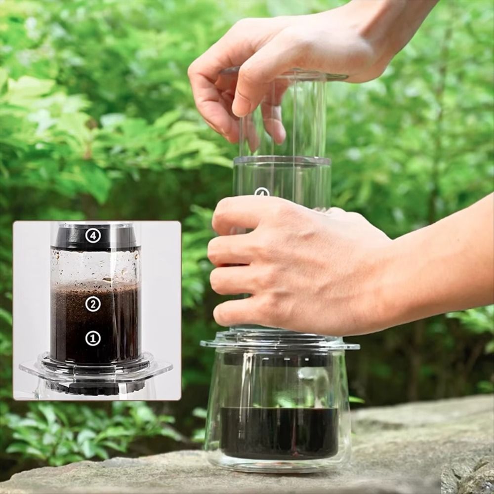 휴대용 커피 주전자 프랑스 스타일 미끄럼 방지 프레스  - French Press Coffee Maker 리뷰 및 가격