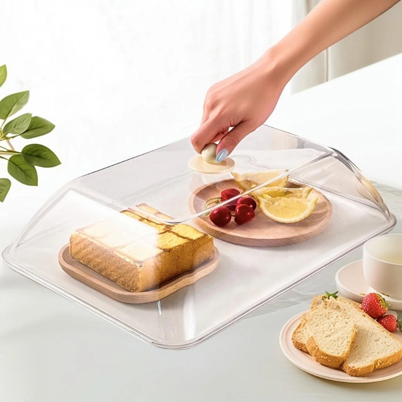 WORTHBUY 재사용 가능한 플라스틱 식품 커버 투명 - Kitchen Gadgets Storage 리뷰 및 가격