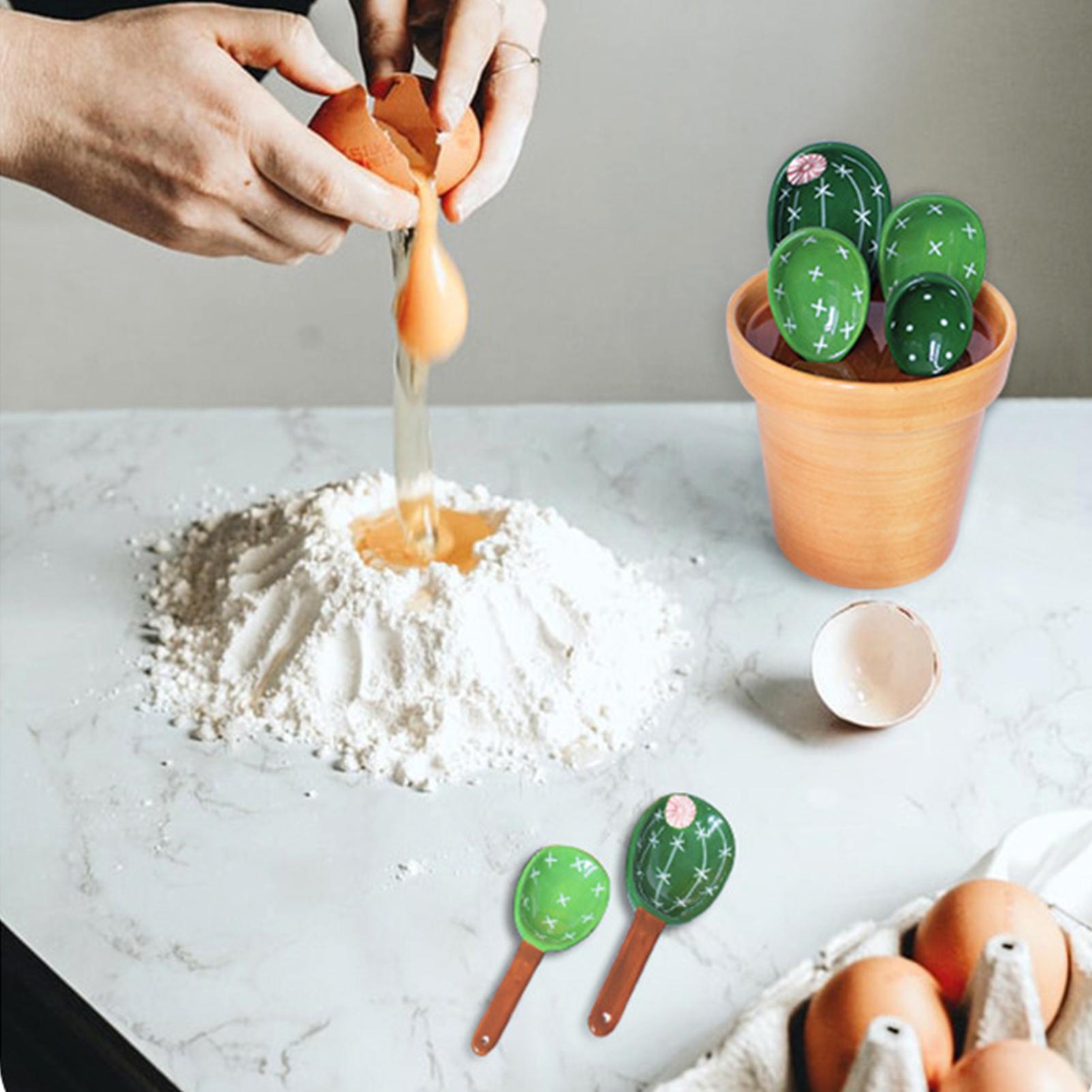 계량스푼 세트 4개 세라믹 선인장 모양 보관함 포함 소 - Kitchen Gadgets For Small Kitchens 리뷰 및 가격