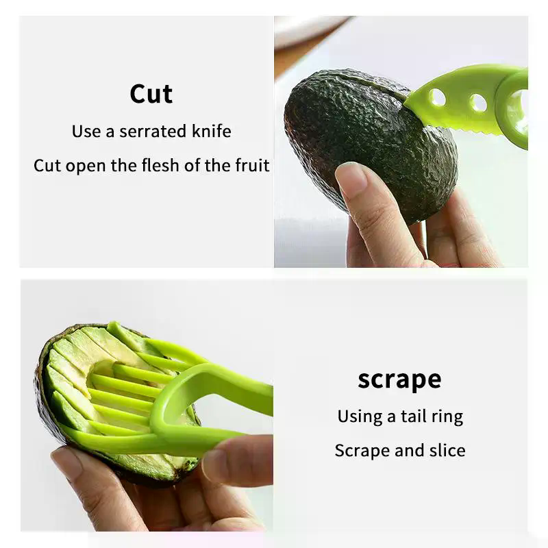3-in-1 아보카도 슬라이서 씨 제거기 버터 과일 필 - Avocado Slicer Tool 리뷰 및 가격