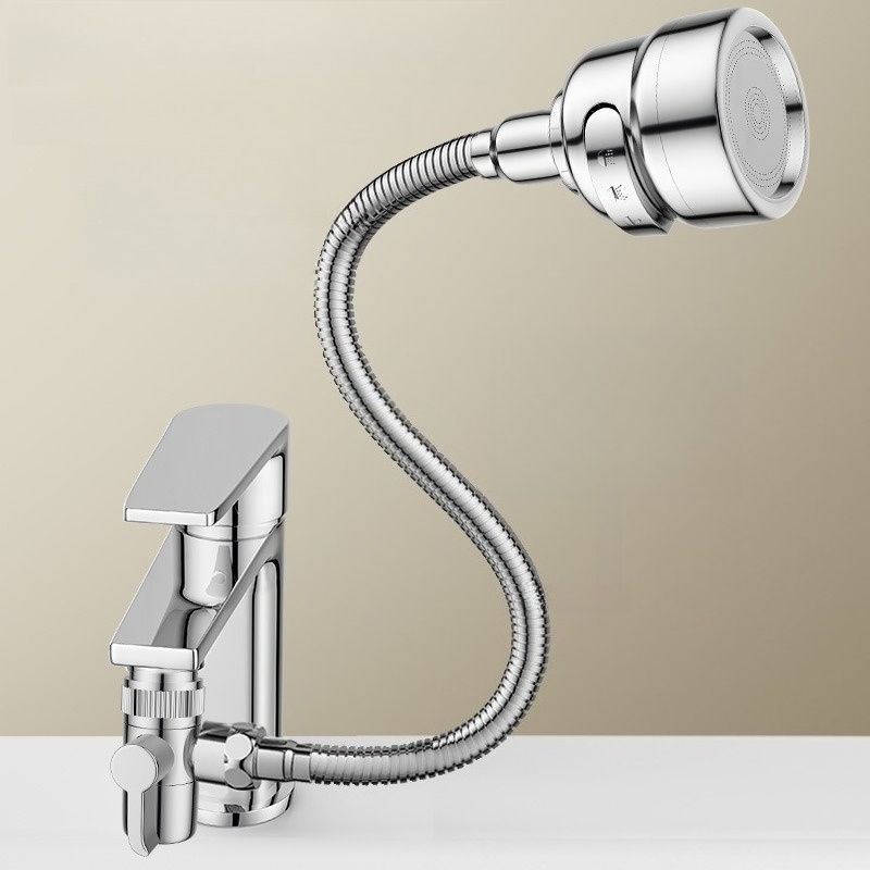 욕실 싱크대 수도꼭지용 3단 속도 조절 외부 샤워헤드, - Kitchen Gadgets Must Have 리뷰 및 가격