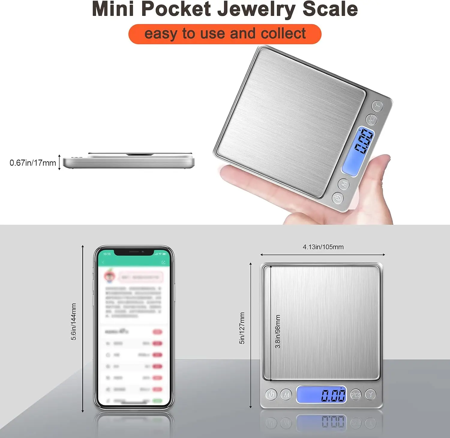 LCD 디지털 보석 저울 3kg 0.1g/500g 0. - Kitchen Gadgets Smart 리뷰 및 가격