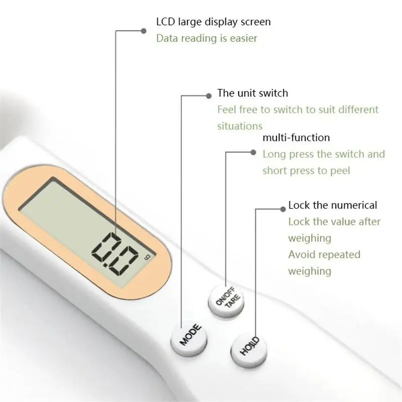 핫 LCD 디지털 조절식 계량 스푼, 주방 전자 계량  - Digital Kitchen Scale 리뷰 및 가격