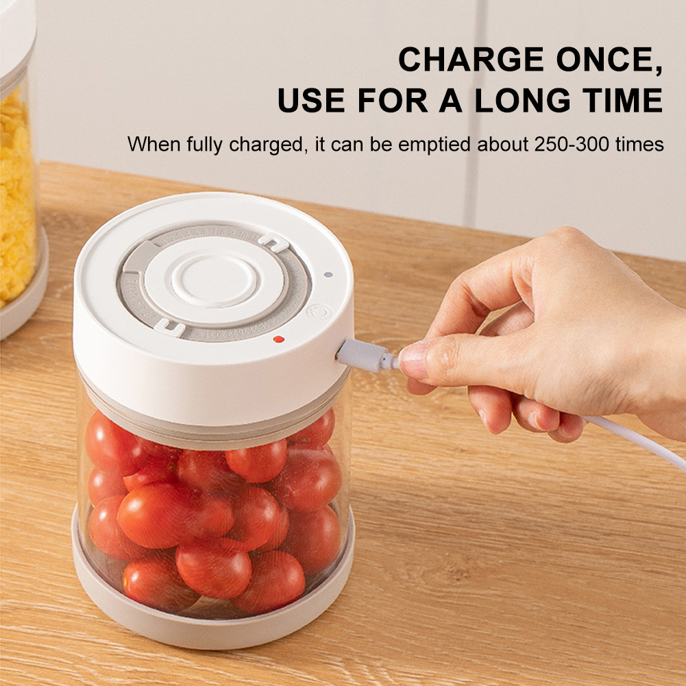 주방 습기 방지 유리 커피콩 항아리 자동 지능형 진공  - Kitchen Gadgets Storage 리뷰 및 가격