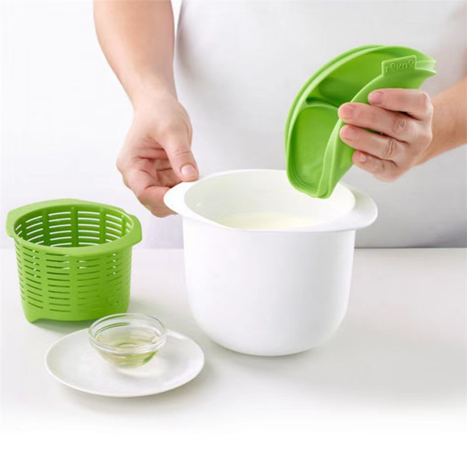 전자레인지용 실리콘 치즈 메이커 DIY 생치즈 제조기  - Kitchen Gadgets Recipes 리뷰 및 가격