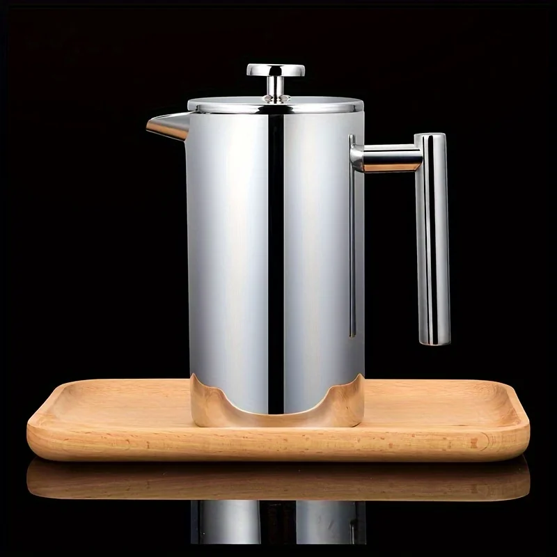 우아한 350ml 스테인리스 스틸 프렌치 프레스 커피  - French Press Coffee Maker 리뷰 및 가격