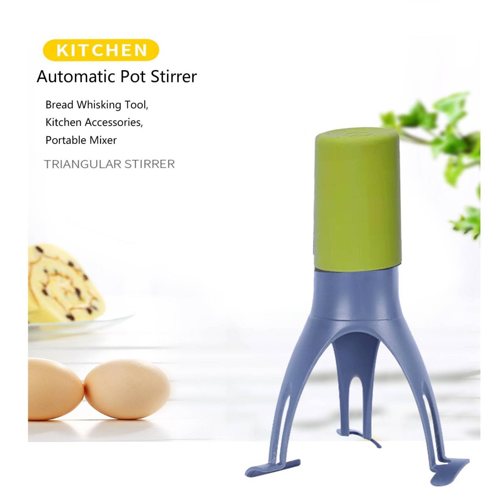 자동 삼각형 교반기 - 핸즈프리 전동 계란 거품기 및  - Kitchen Gadgets Must Have 리뷰 및 가격