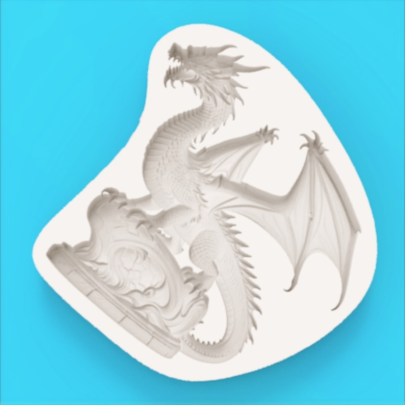 고정밀 판타지 드래곤 모양 실리콘 몰드 초콜릿 퐁당 제 - Silicone Mold Baking 리뷰 및 가격