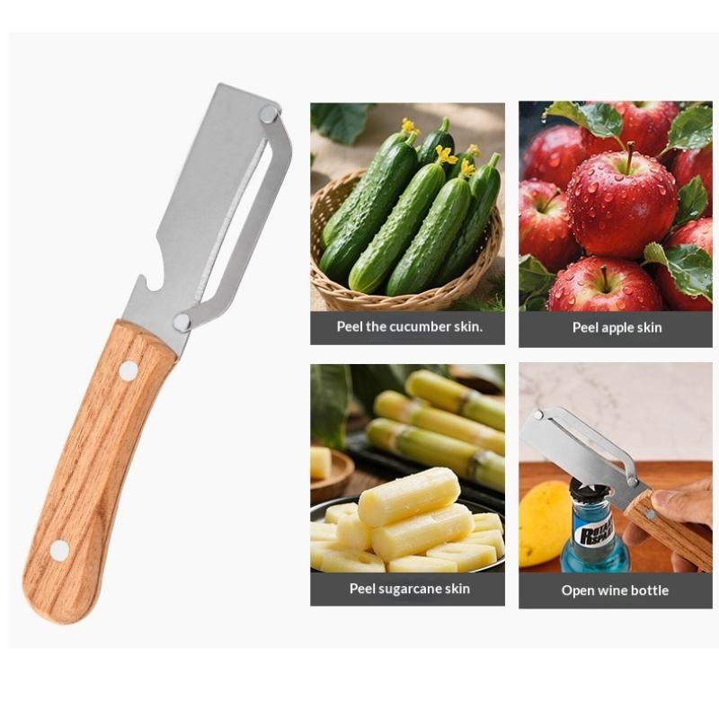 야채용 3-in-1 톱니형 필러 나이프, 셰프를 위한  - Kitchen Gadgets For Chefs 리뷰 및 가격