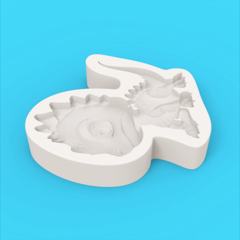 【귀여운 작은 공룡 실리콘 베이킹 몰드】Q 버전 스파이 - Silicone Mold Baking 리뷰 및 가격