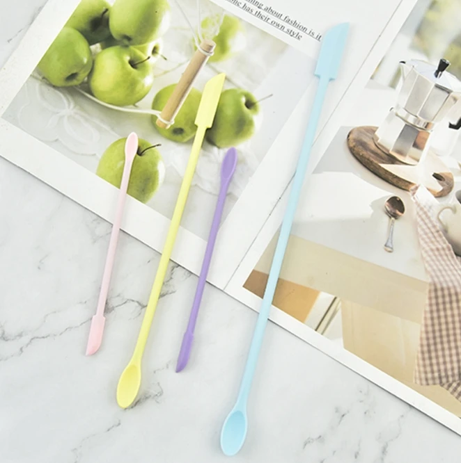 실리콘 뒤집개 내열성 긴 손잡이 양면 스크레이퍼 및 스 - Kitchen Gadgets Must Have 리뷰 및 가격