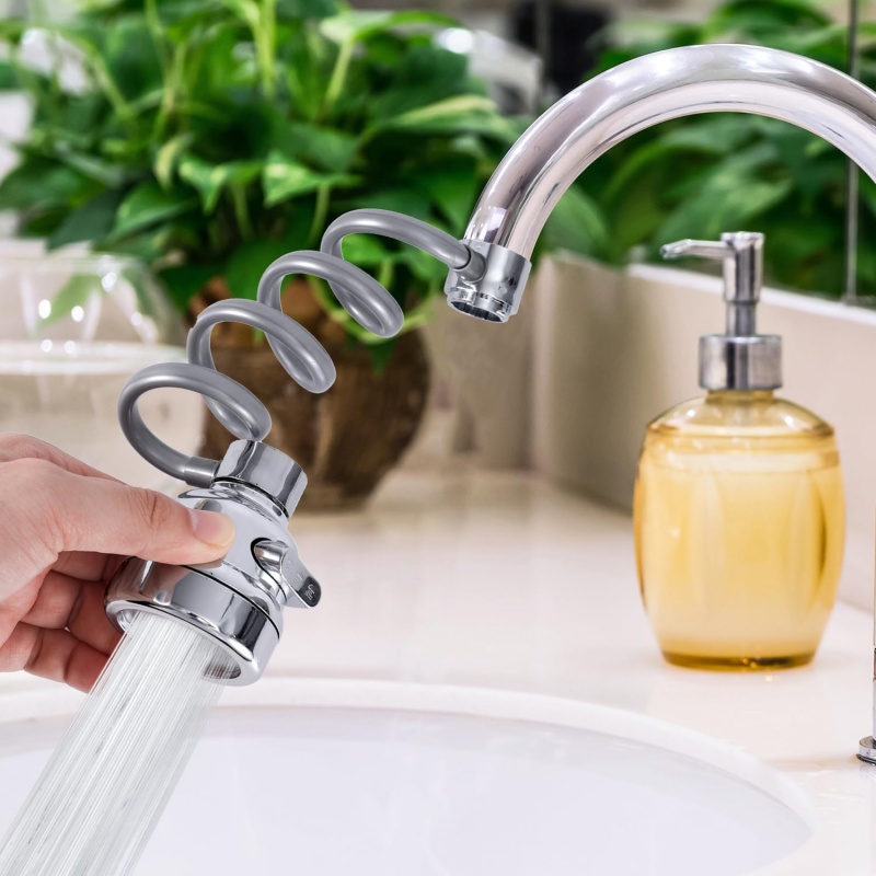 새로운 3 가지 모드 싱크 수도꼭지 확장 튜브 360  - Kitchen Gadgets Must Have 리뷰 및 가격