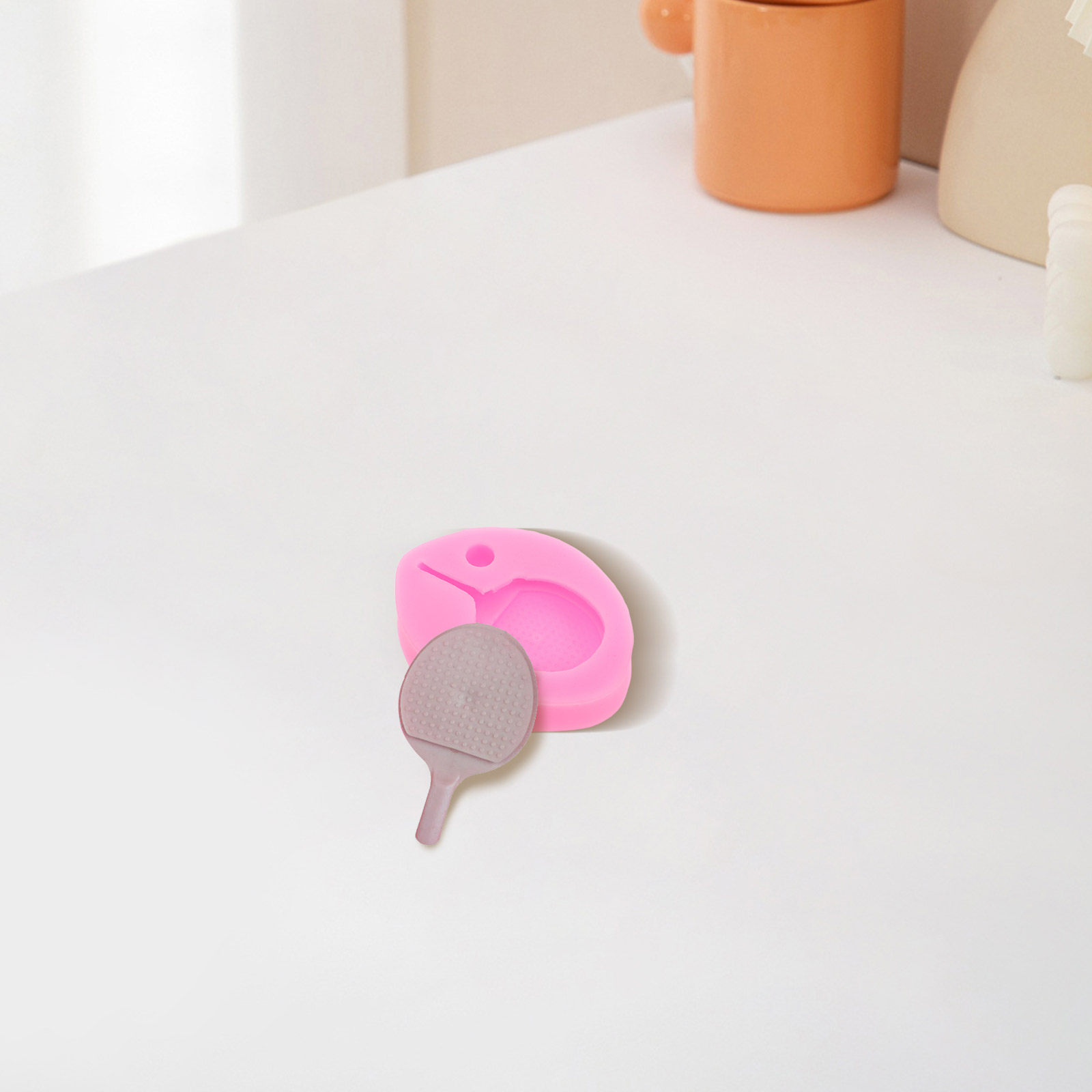 탁구 라켓 볼 실리콘 몰드 유연한 논스틱 폰던트 케이크 - Silicone Mold Baking 리뷰 및 가격