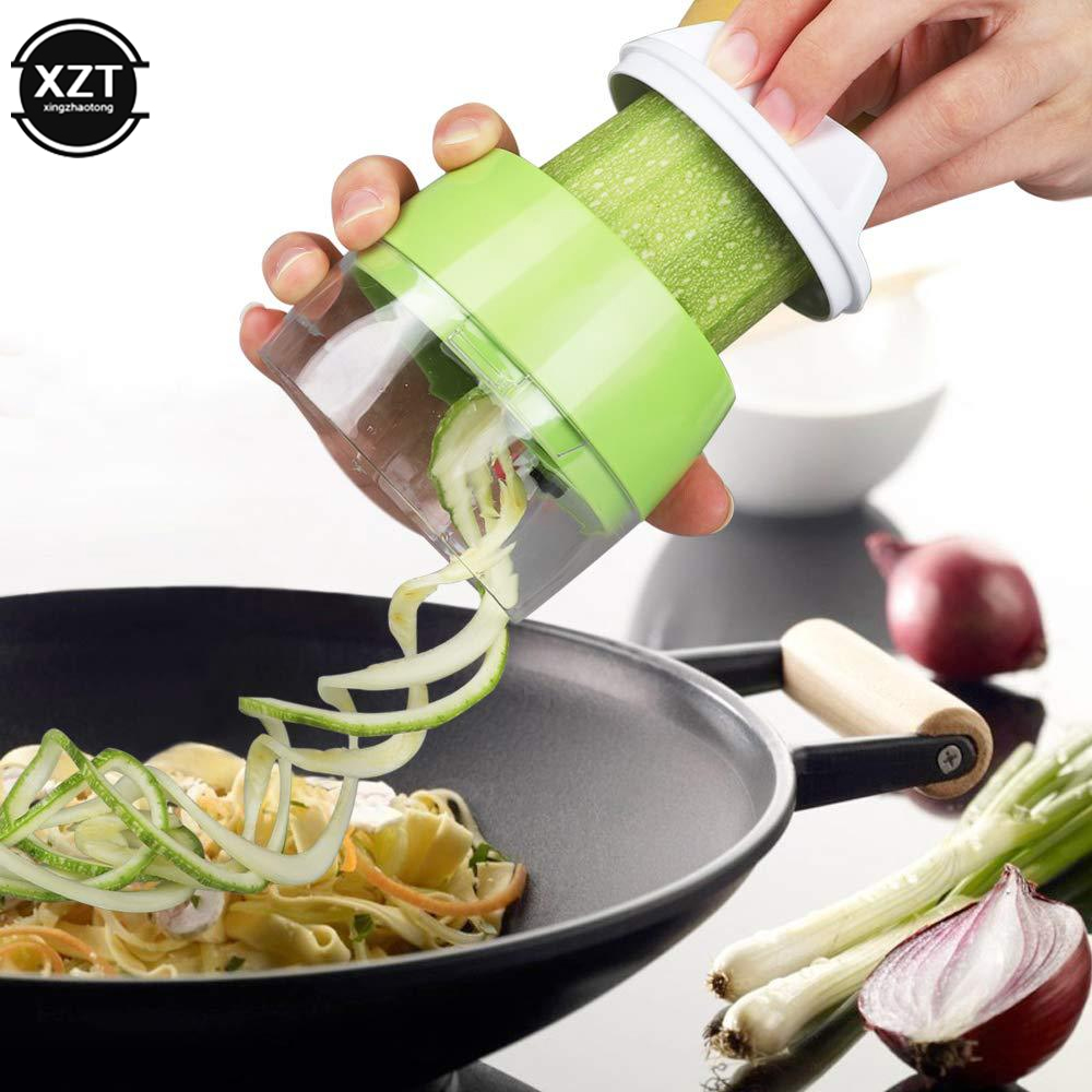 휴대용 의무 Spiralizer 야채 슬라이서 야채 나 - Kitchen Gadgets Smart 리뷰 및 가격