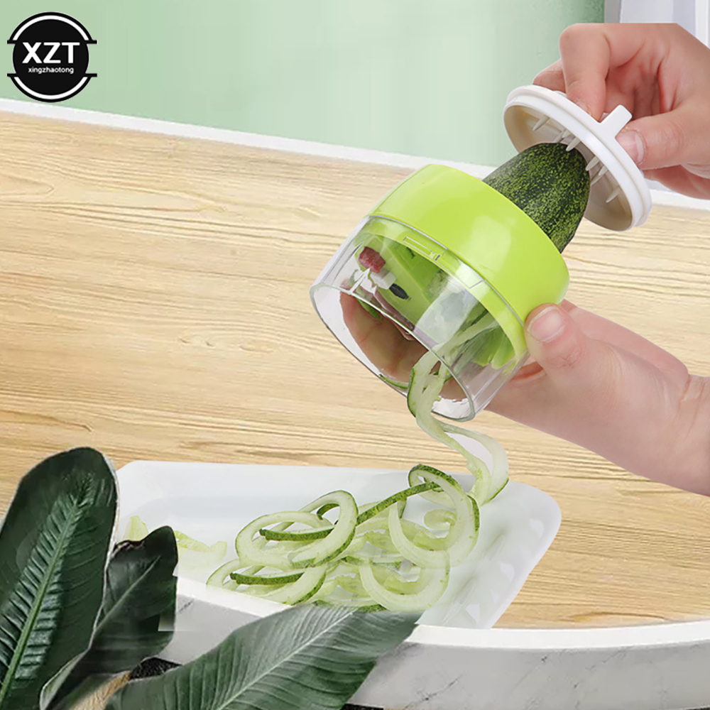 휴대용 의무 Spiralizer 야채 슬라이서 야채 나 - Kitchen Gadgets Smart 리뷰 및 가격