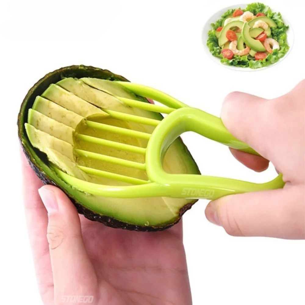 1PC 3 in 1 그린 아보카도 슬라이서 씨 제거기  - Avocado Slicer Tool 리뷰 및 가격