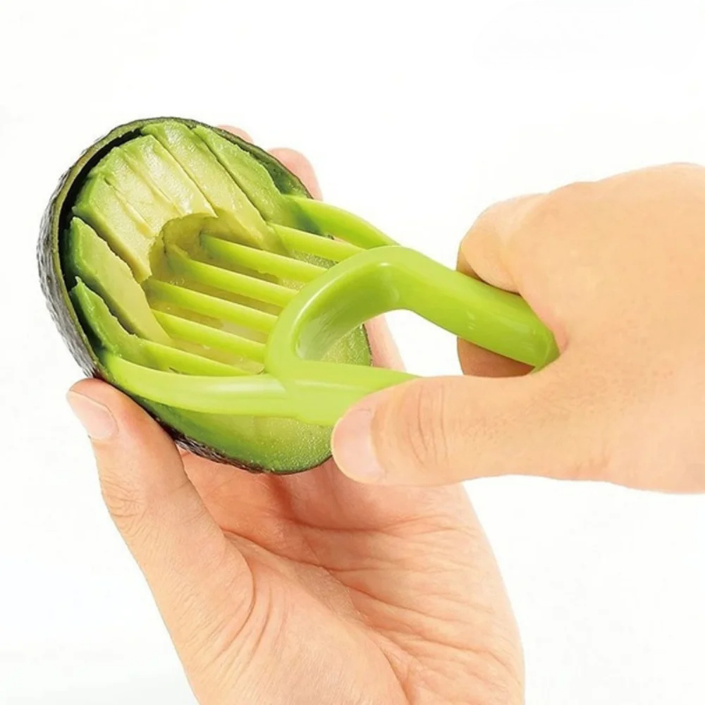 1PC 3 in 1 그린 아보카도 슬라이서 씨 제거기  - Avocado Slicer Tool 리뷰 및 가격