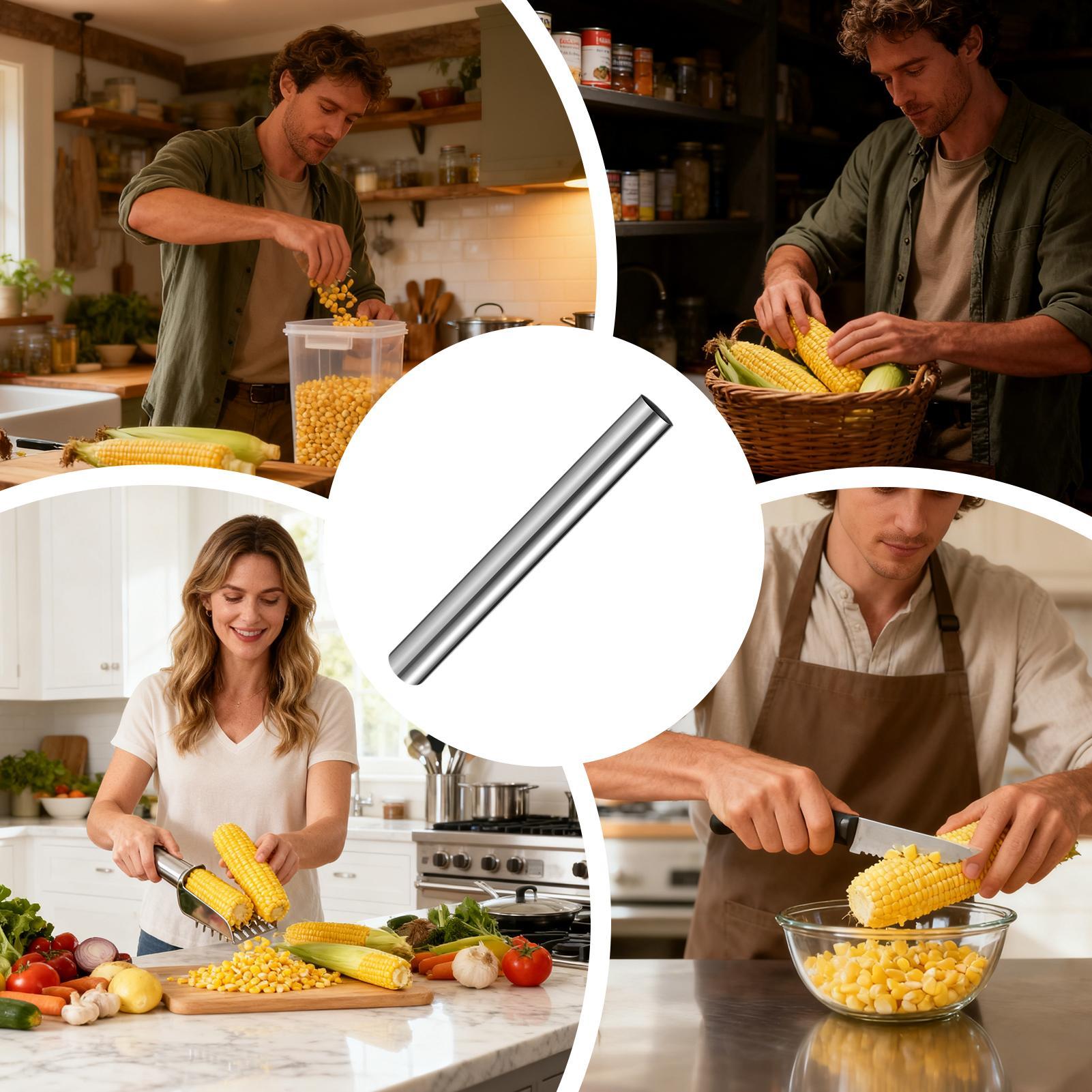옥수수 껍질 벗기는 도구 스테인리스 주방 도구 옥수수  - Kitchen Gadgets For Chefs 리뷰 및 가격