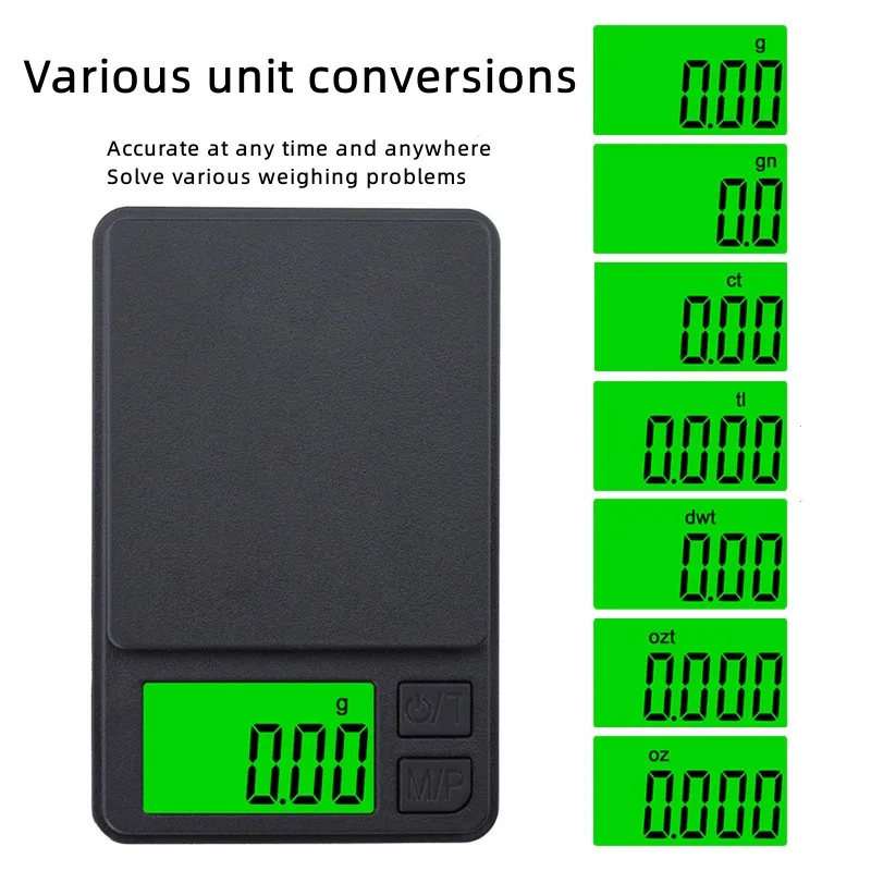 200/500/1000g 0.01g 미니 디지털 저울  - Digital Kitchen Scale 리뷰 및 가격