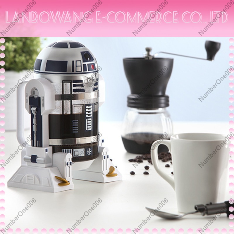창의적인 R2D2 로봇 모양 미니 수동 드립 커피 메이 - French Press Coffee Maker 리뷰 및 가격