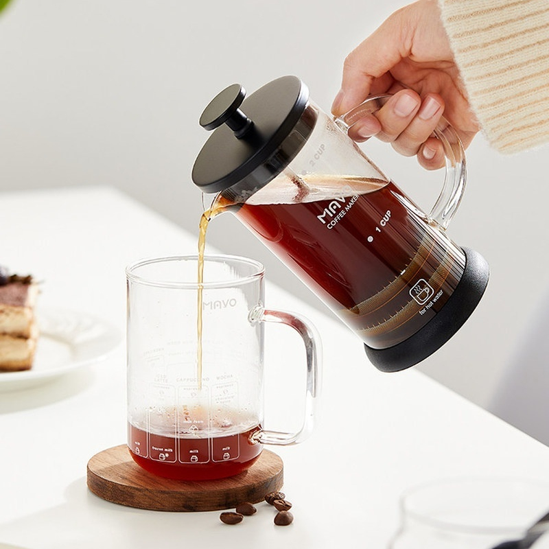 MAVO 프렌치 프레스 커피 메이커 이중 메쉬 필터 2 - French Press Coffee Maker 리뷰 및 가격