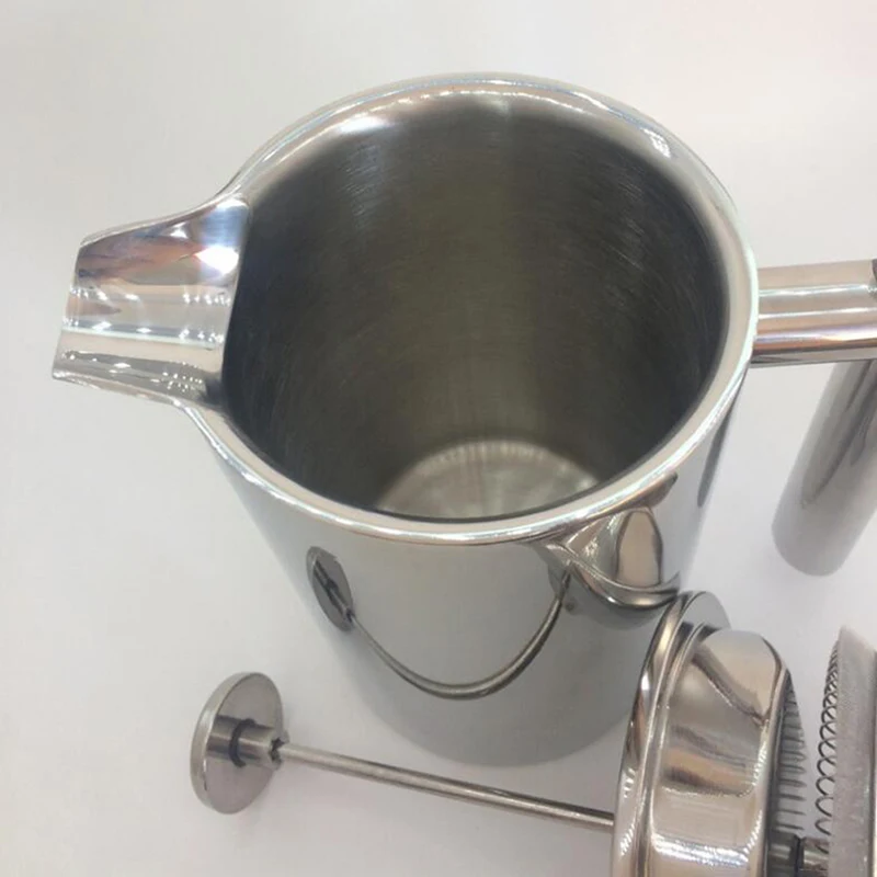 이중벽 단열 커피 포트 필터 내열 프렌치 프레스 커피  - French Press Coffee Maker 리뷰 및 가격