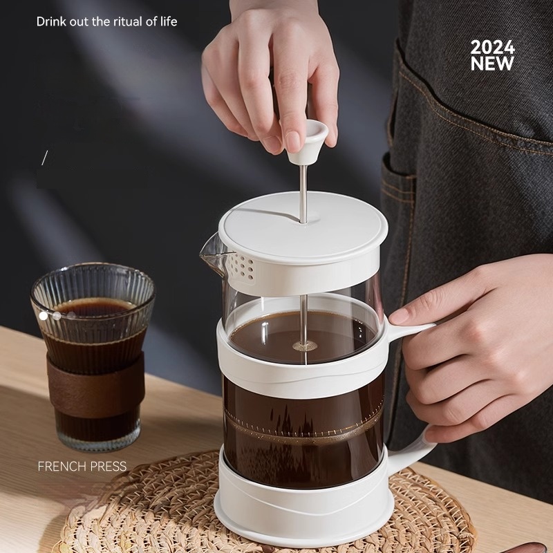 GIANXI 핸드 프레스 커피 메이커 다기능 필터 커피 - French Press Coffee Maker 리뷰 및 가격
